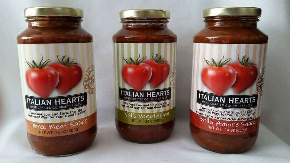 Italian Heart's Pasta Sauces