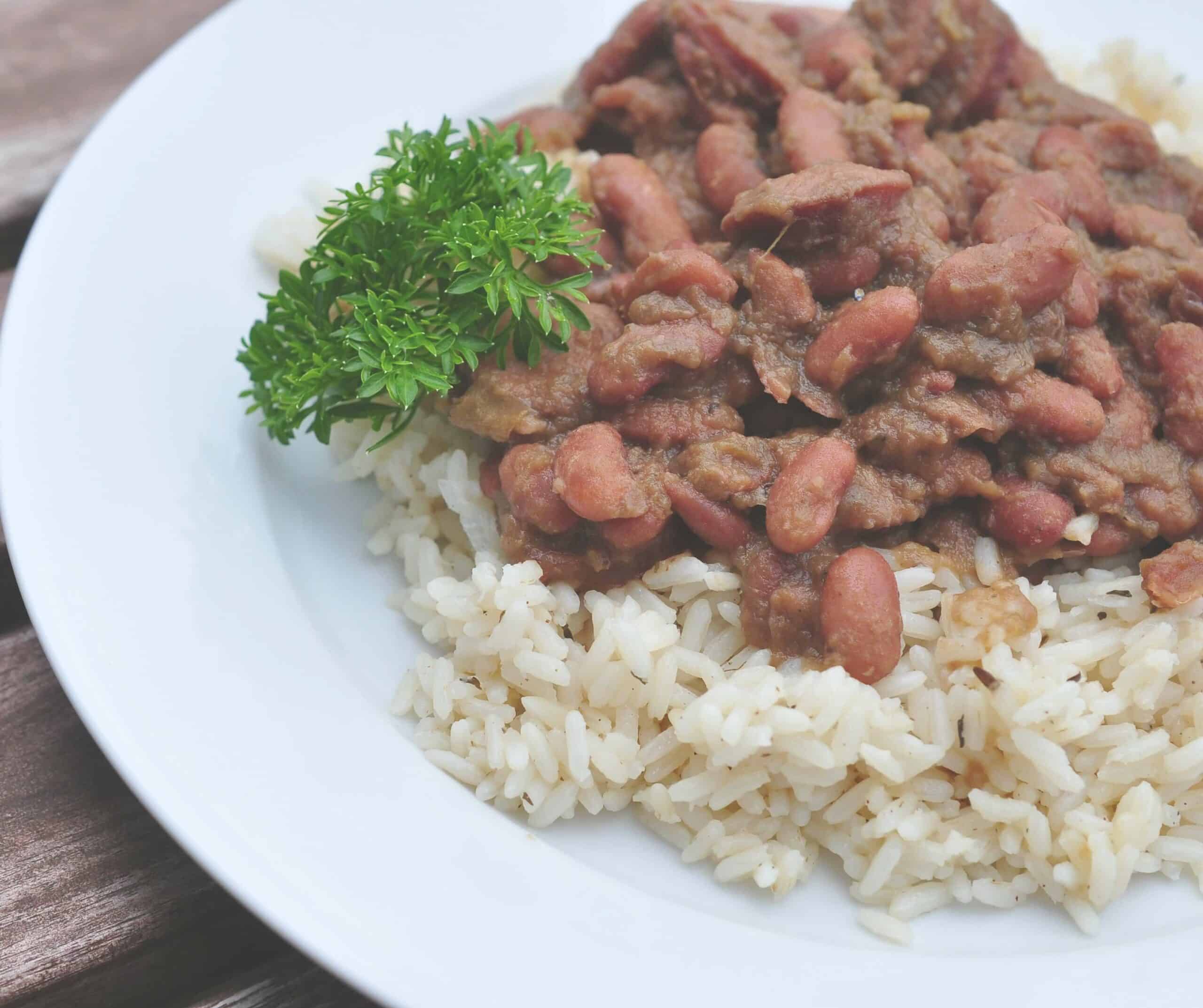 red beans & rice