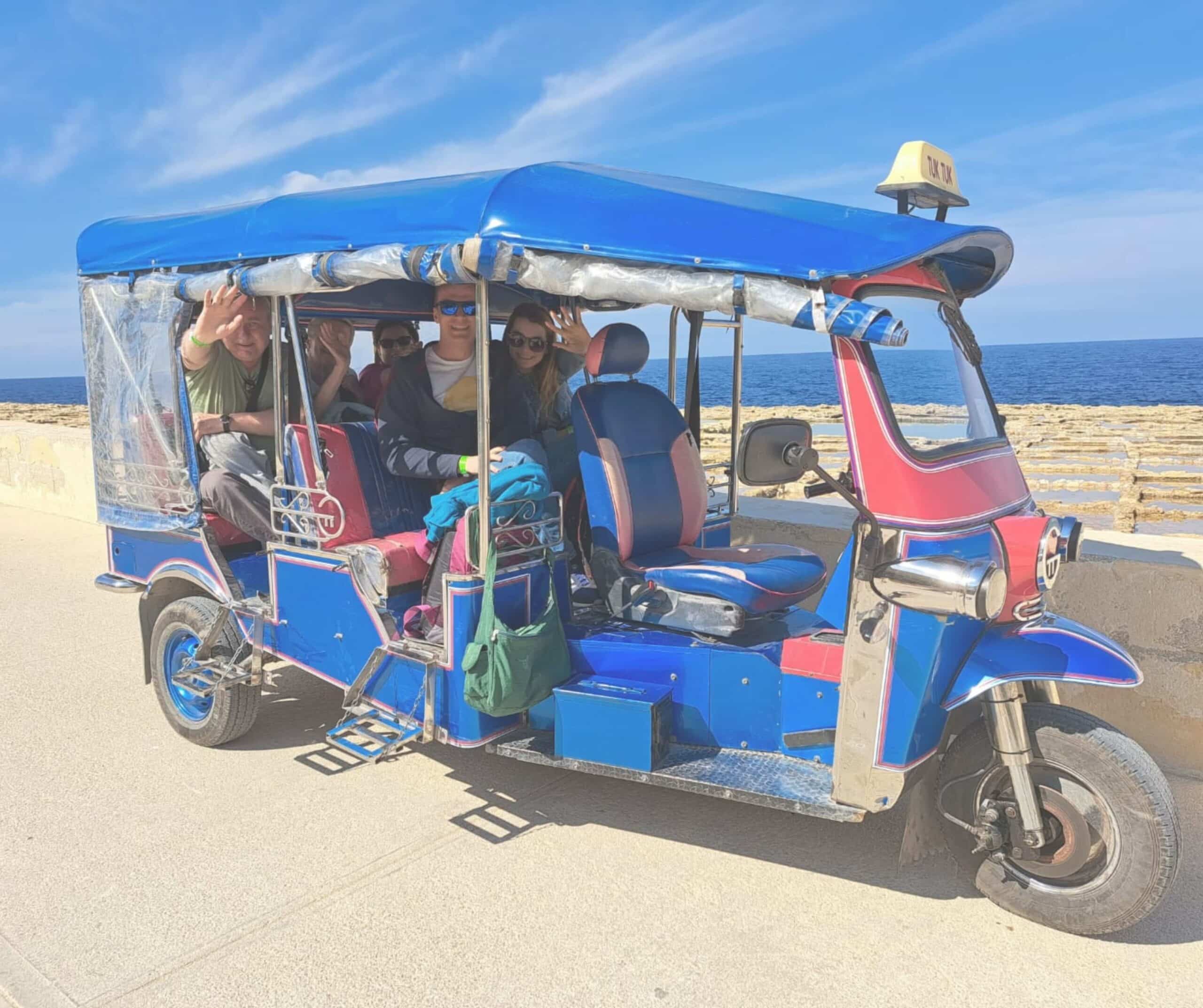 Private Chauffered Tuk Tuk Tour in Gozo