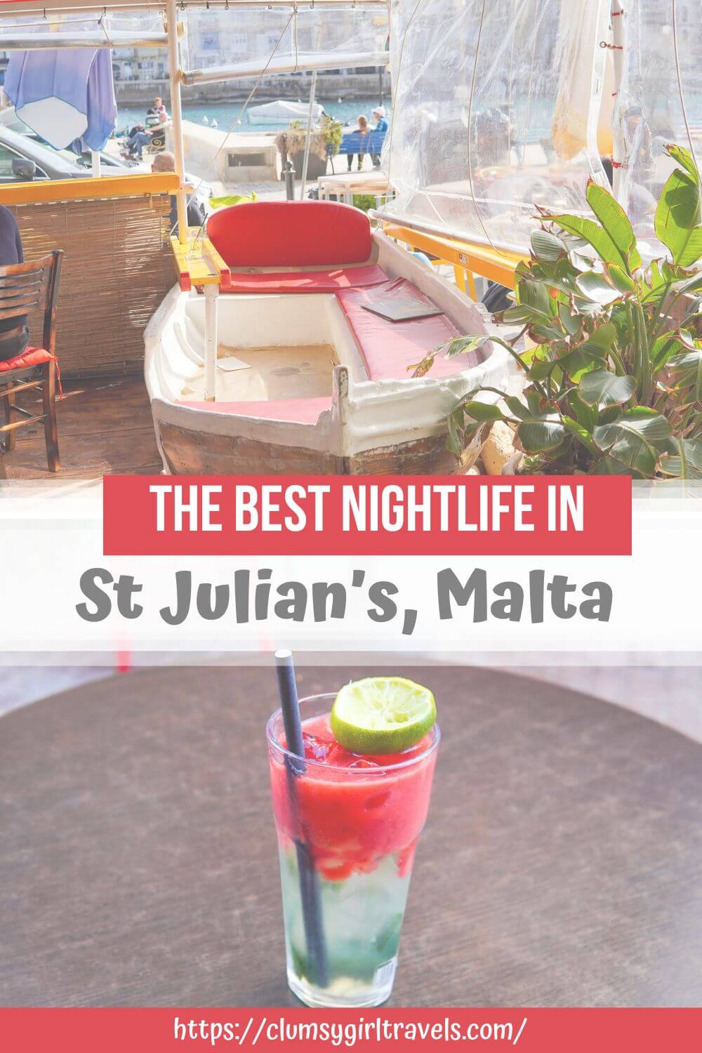 nightlife in st julian's pin