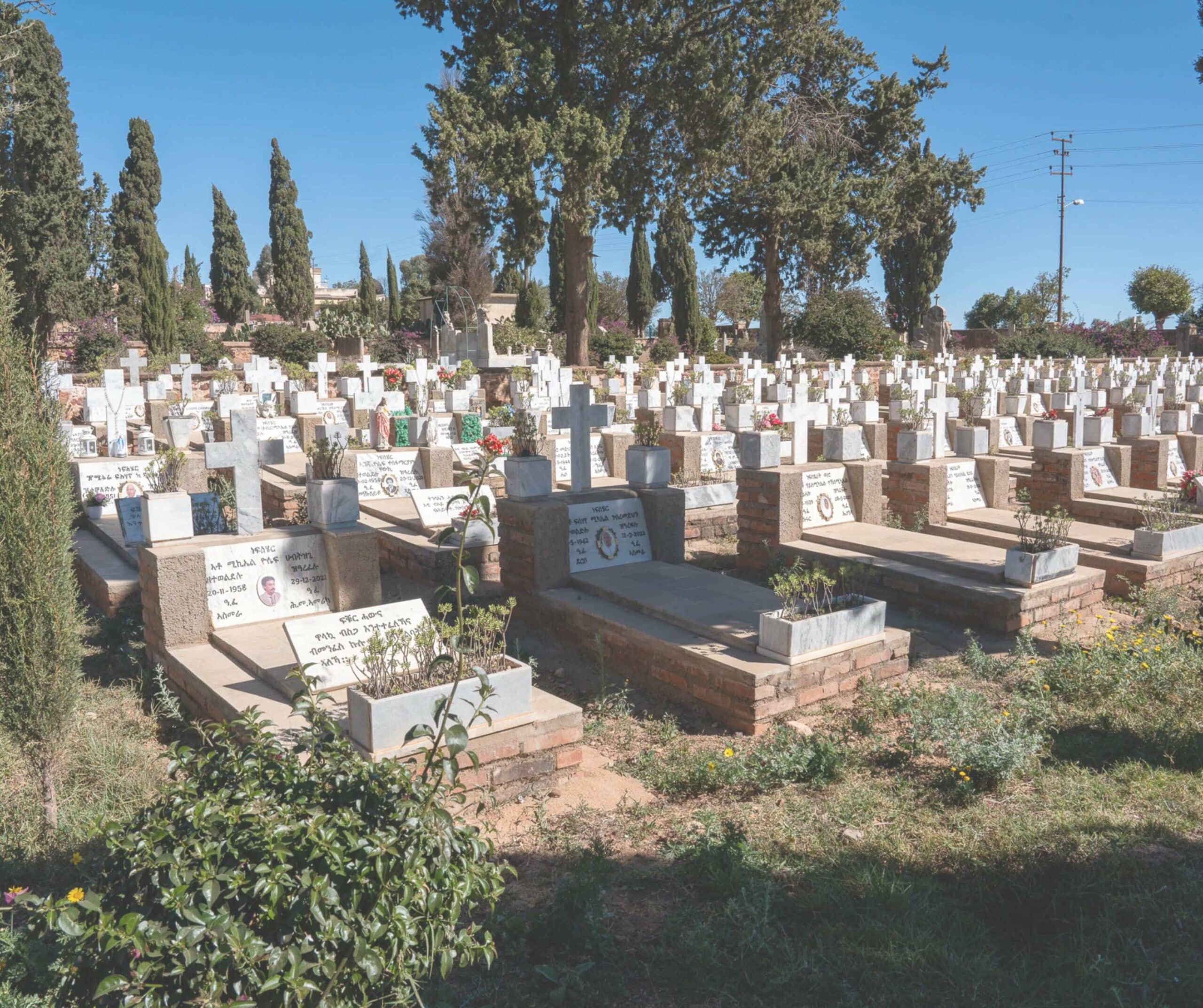 Italian cemetery in asmara